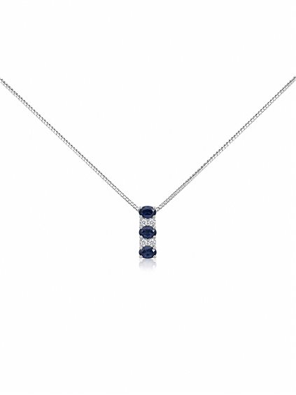 Collar Cianfrone Gioielli Mujer in Oro Zaffiro 0.61 Ct COOR-27-198 - COOR-27-198